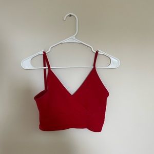 Brandy Melville red tank top